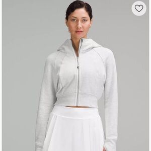Lululemon Scuba Full Zip Cropped Hoodie